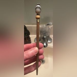 Lilla rose hair stick